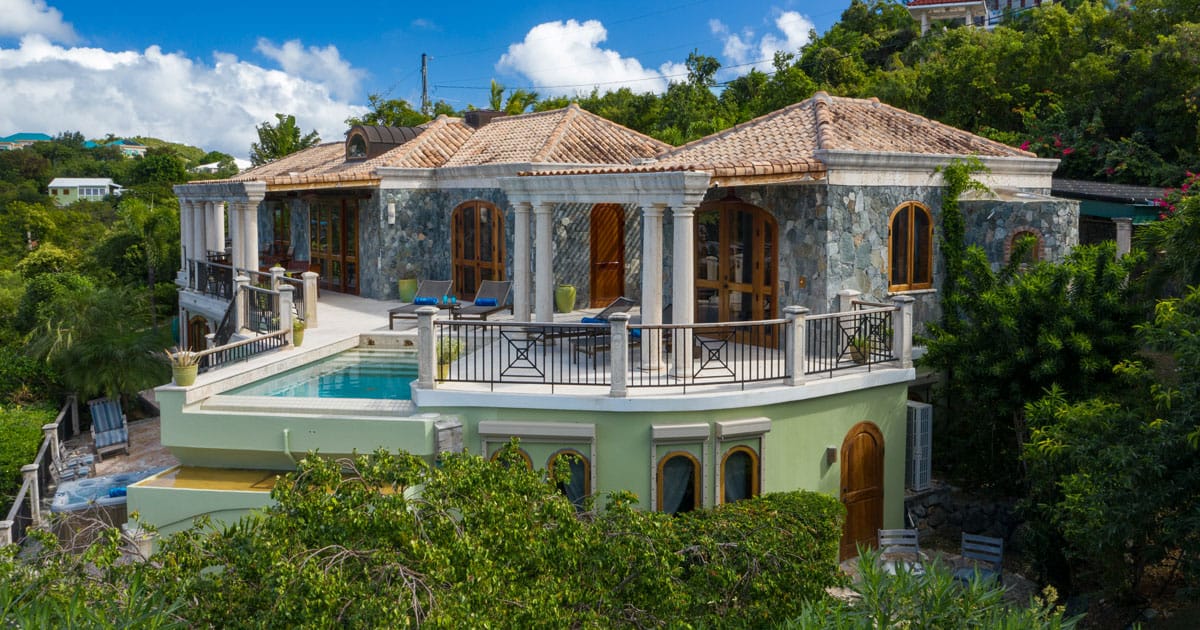 Luxury Vacation Rental US Virgin Islands Oceana Villa St. John